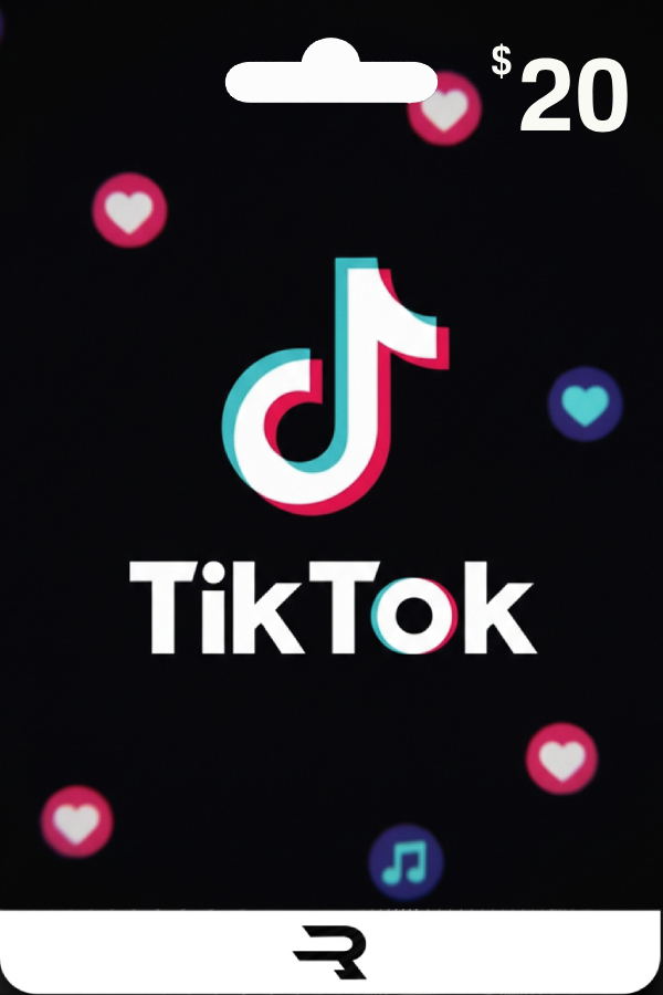 Tiktok Gift Card 20 US (Rewarble) digital — Import Game Deal