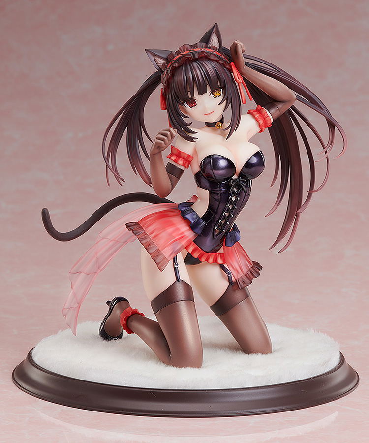 Date A Bullet 1/7 Scale Pre-Painted Figure: Light Novel Tokisaki Kurumi Cat Ears Ver. image 2