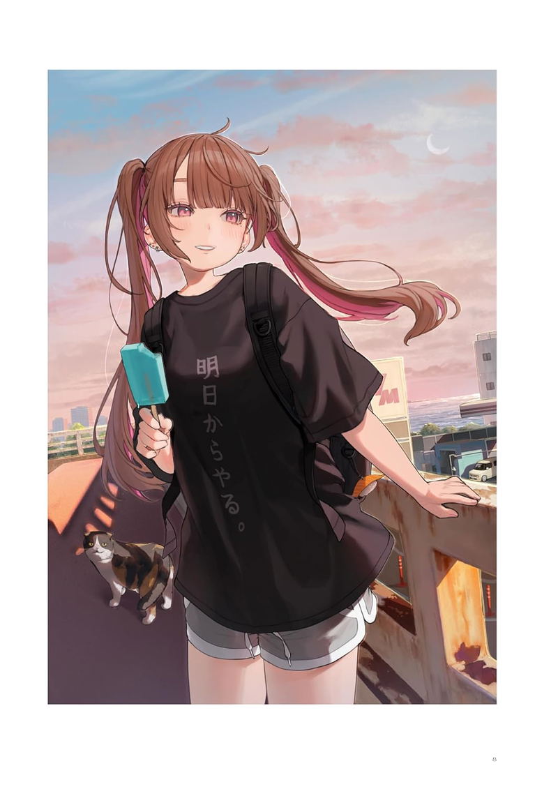 Hamunezuko Illustration Book: See You Later, Melancholia image 5