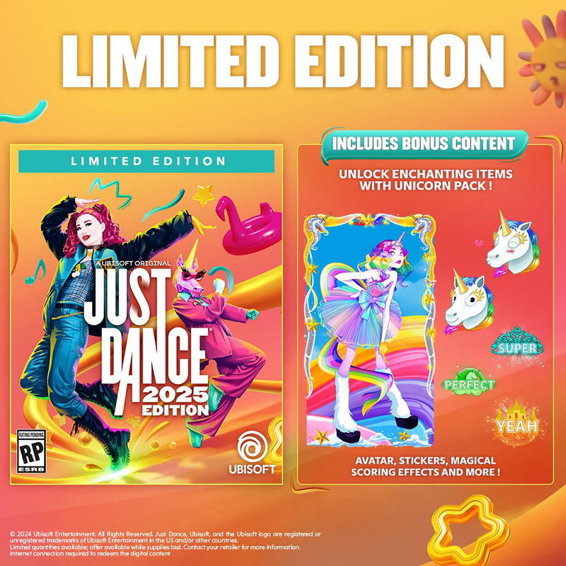 Just Dance 2025 Edition [Limited Edition] (Code in a box) image 2