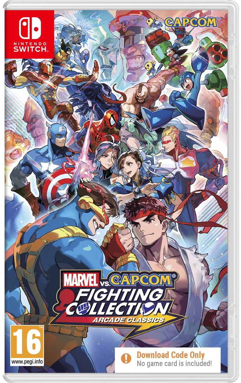 Marvel vs. Capcom Fighting Collection: Arcade Classics (Code in a box ...