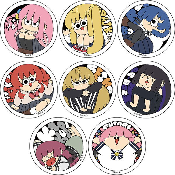 Bocchi The Rock! Sticker Set Circle Ver. image 1