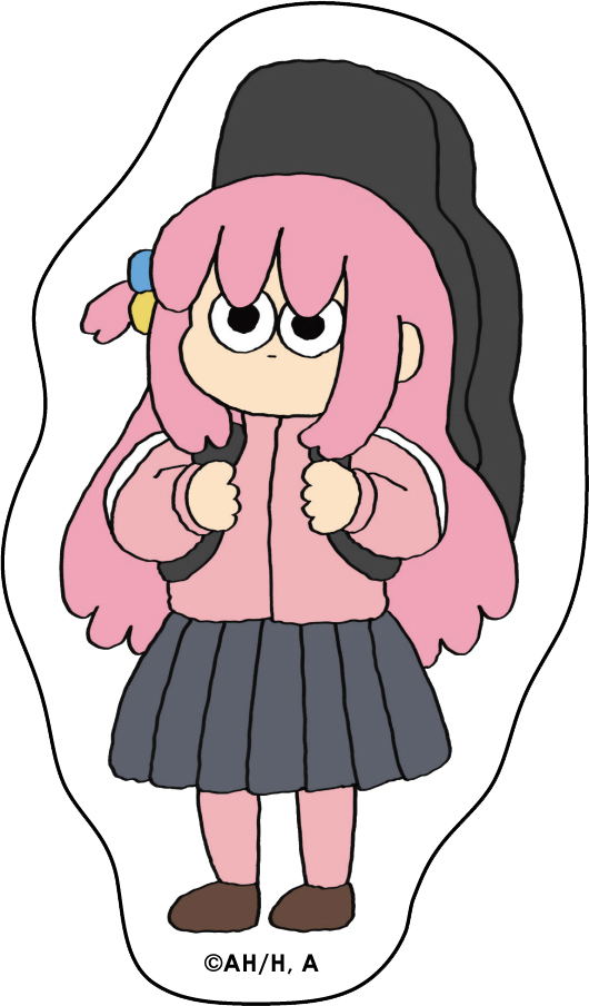 Bocchi The Rock! Sticker Set Life-size Ver. image 2