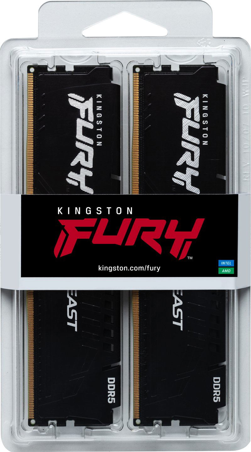 Kingston FURY Beast Black DIMM Kit (DDR5-6000, CL40-40-40 64GB) image 6
