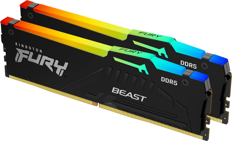 Kingston FURY Beast RGB DIMM Kit (DDR5-6000, CL40-40-40 32GB) image 3