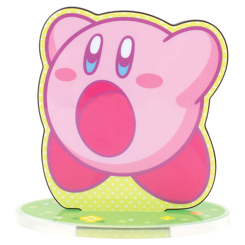 Kirby's Dream Land Acrylic Magnet Stand Inhale image 1
