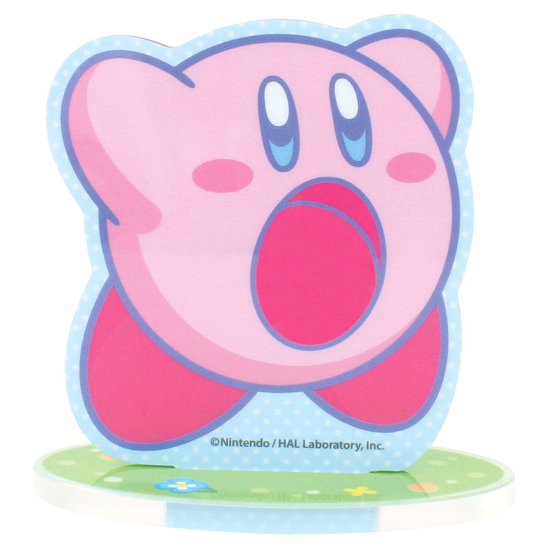 Kirby's Dream Land Acrylic Magnet Stand Inhale image 2