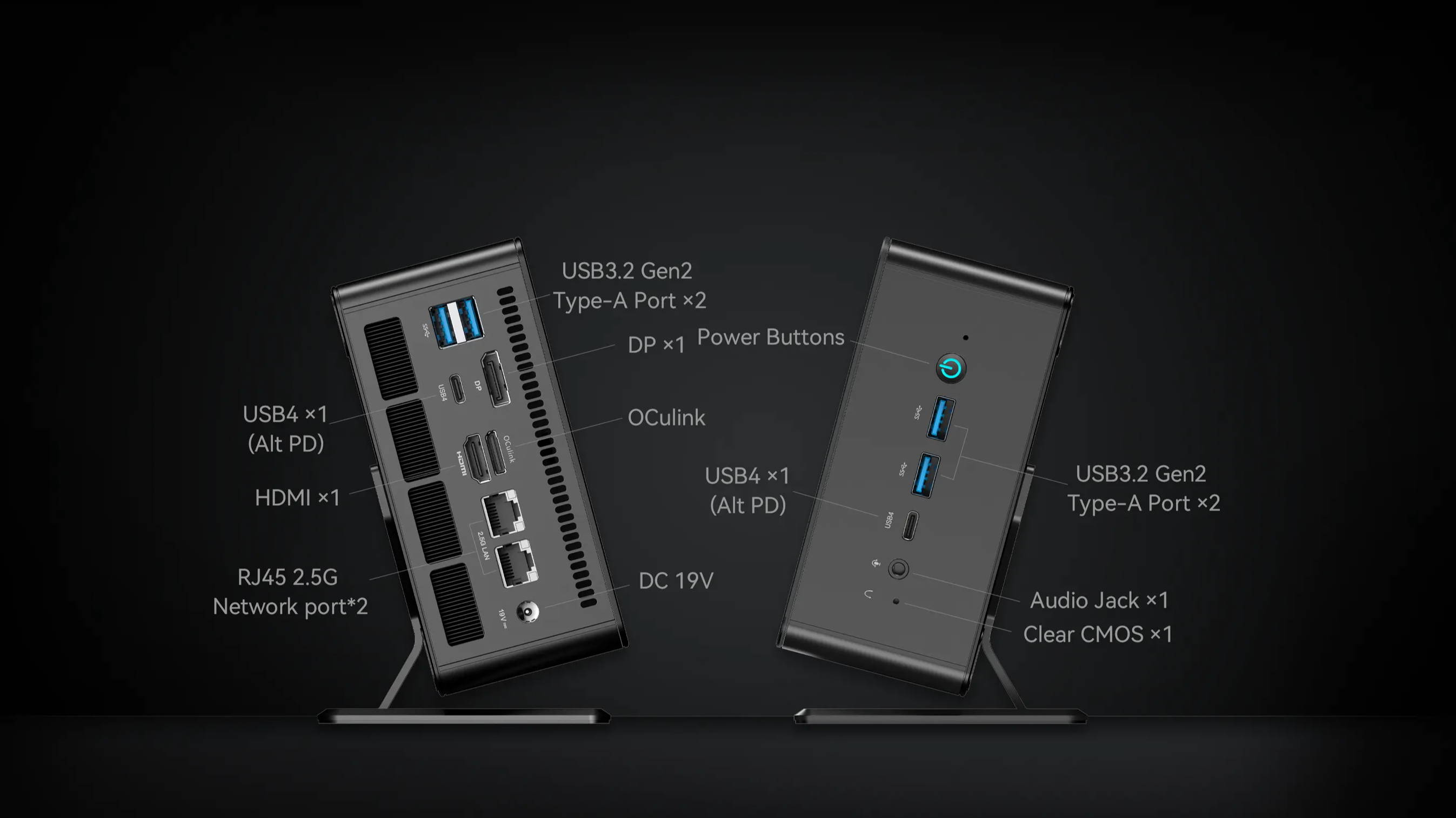 Minisforum Mini PC AMD Ryzen™ 7, 7840HS 32GB, 1TB, Windows 11 Home