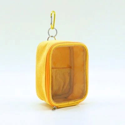 Nui. Corduroy Nui Pouch Yellow