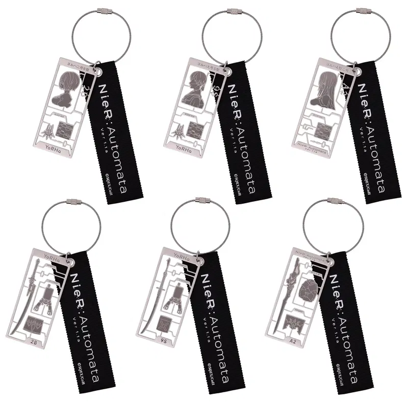 TV Anime NieR:Automata Ver1.1a Metallic Runner Ring (Set of 6 Pieces) image 1