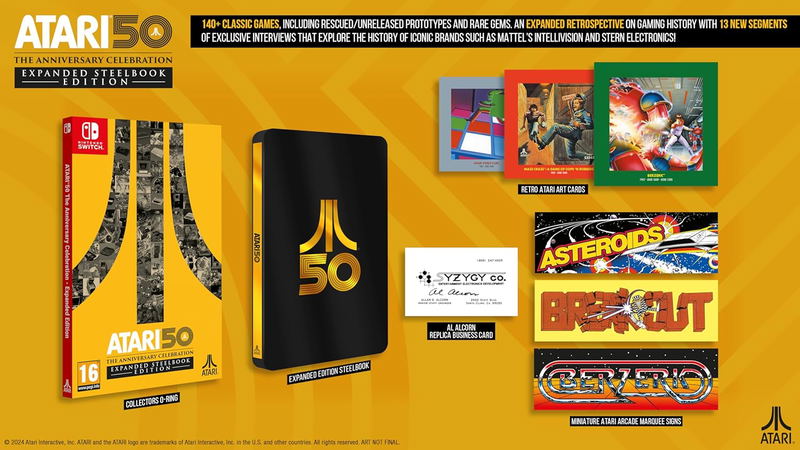 Atari 50: The Anniversary Celebration [Expanded Edition w/ Steelbook] image 1
