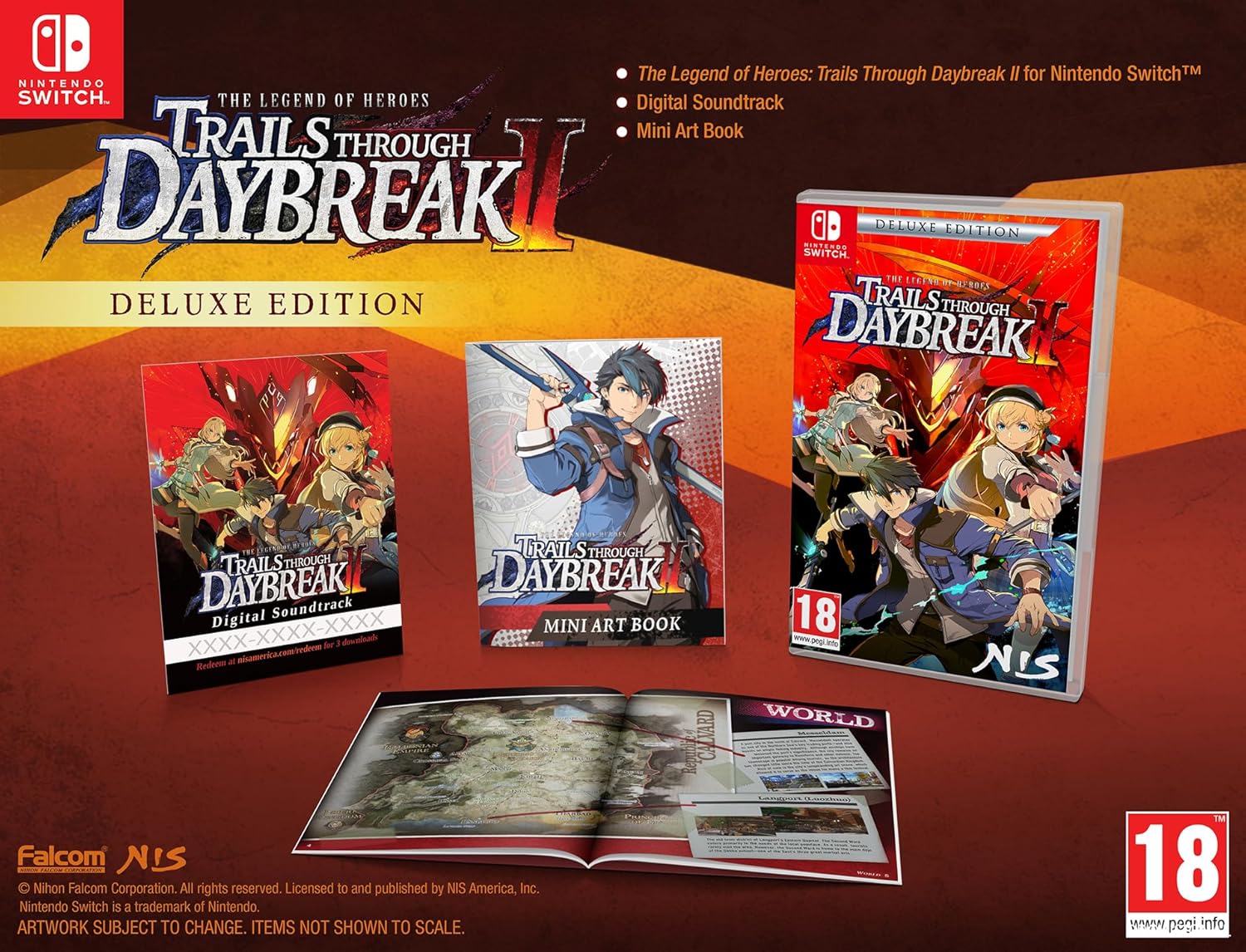 The Legend of Heroes: Trails through Daybreak II [Deluxe Edition] — Import Game Deal