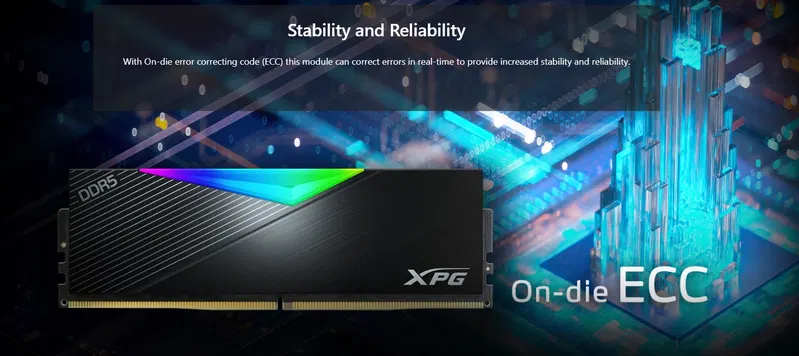ADATA XPG LANCER RGB Edition DIMM Kit (DDR5-6000, CL30-40-40, On-Die ECC 32GB) image 6