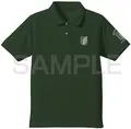 Attack On Titan - Survey Corps Embroidered Polo Shirt (Bright Green | Size S) thumbnail 1
