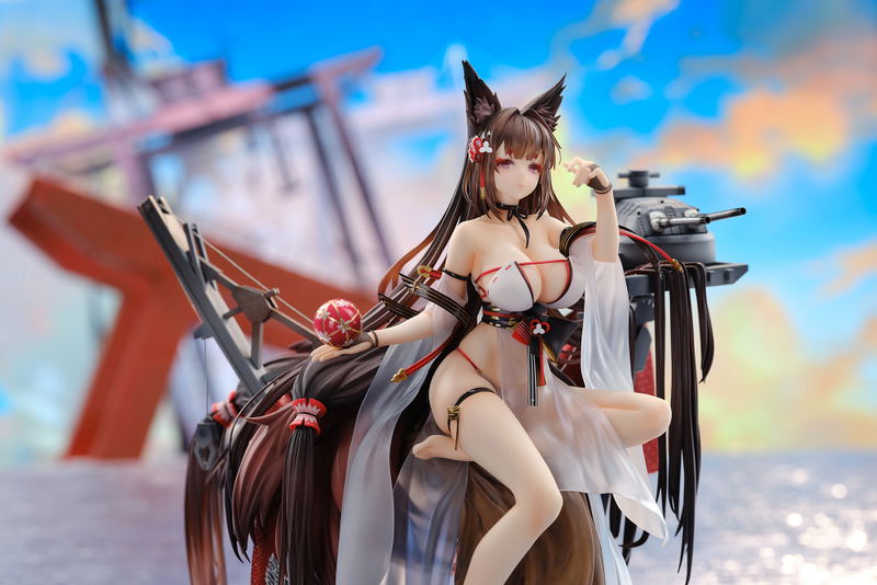 Azur Lane 1/7 Scale Pre-Painted Figure: Amagi Wending Waters, Serene Lotus Ver. image 11