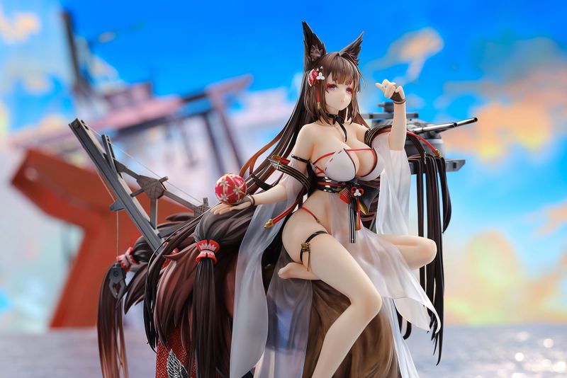 Azur Lane 1/7 Scale Pre-Painted Figure: Amagi Wending Waters, Serene Lotus Ver. image 13