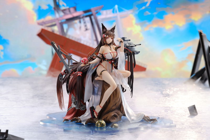 Azur Lane 1/7 Scale Pre-Painted Figure: Amagi Wending Waters, Serene Lotus Ver. image 9