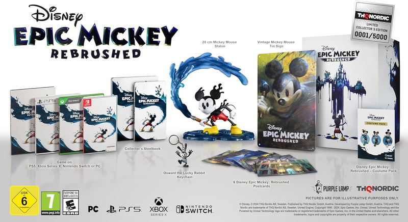 Disney Epic Mickey: Rebrushed [Collector's Edition] for Nintendo