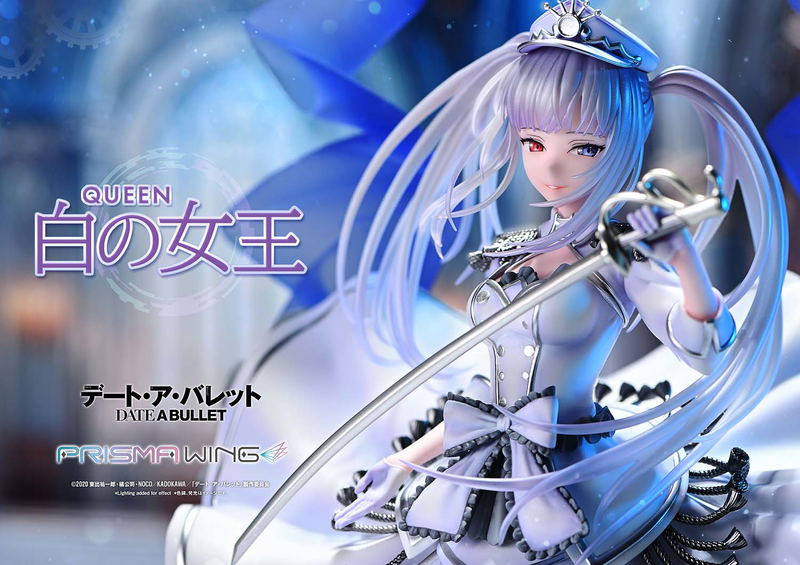 Prisma Wing Date A Bullet 1/7 Scale Pre-Painted Figure: White Queen image 2