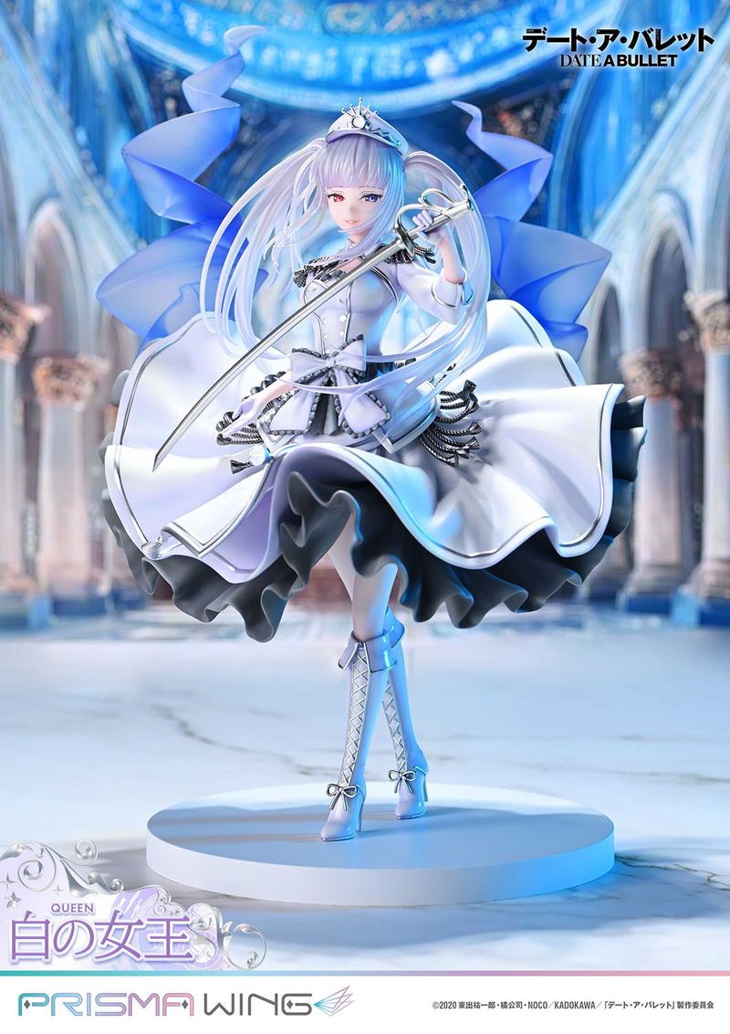 Prisma Wing Date A Bullet 1/7 Scale Pre-Painted Figure: White Queen image 1