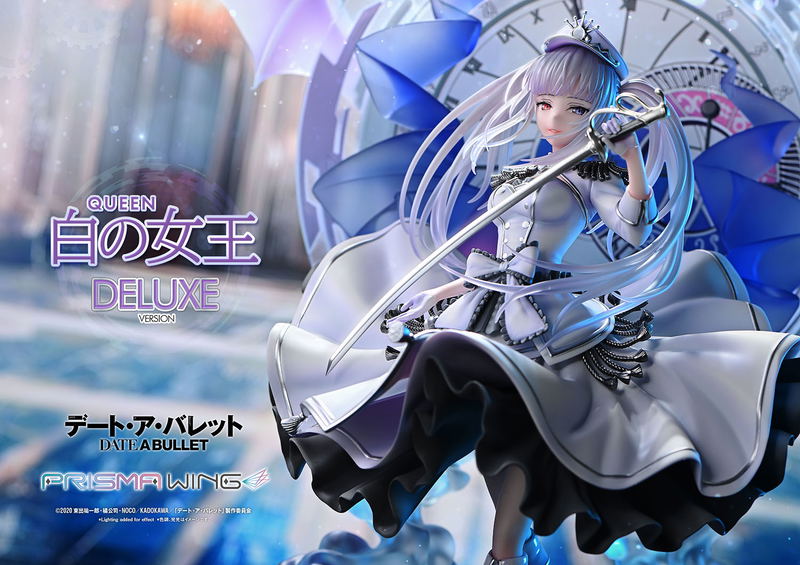 Prisma Wing Date A Bullet 1/7 Scale Pre-Painted Figure: White Queen DX Edition image 2