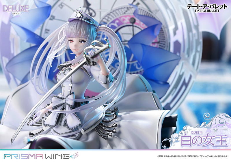 Prisma Wing Date A Bullet 1/7 Scale Pre-Painted Figure: White Queen DX Edition image 23