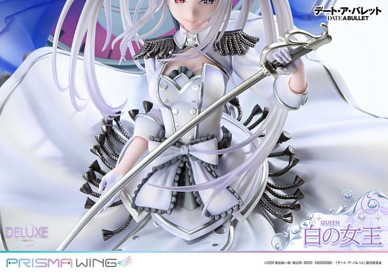 Prisma Wing Date A Bullet 1/7 Scale Pre-Painted Figure: White Queen DX Edition image 32
