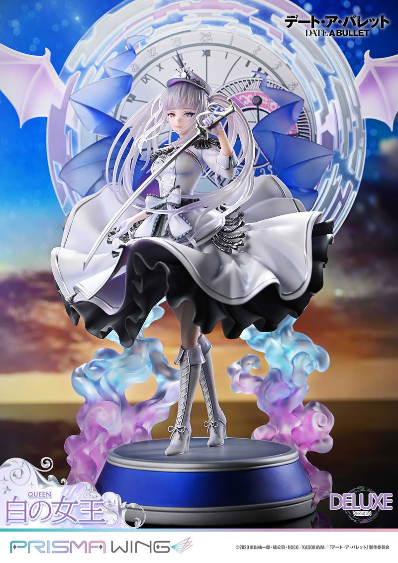 Prisma Wing Date A Bullet 1/7 Scale Pre-Painted Figure: White Queen DX Edition image 4