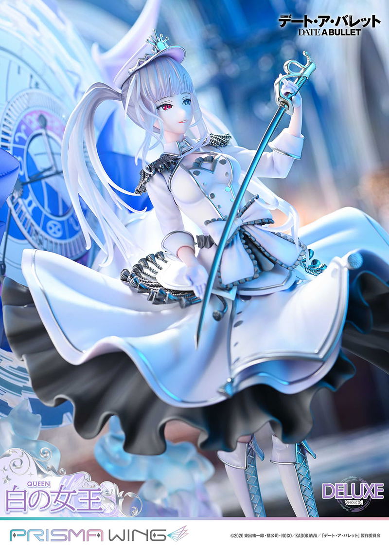 Prisma Wing Date A Bullet 1/7 Scale Pre-Painted Figure: White Queen DX Edition image 6