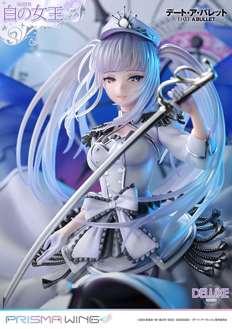 Prisma Wing Date A Bullet 1/7 Scale Pre-Painted Figure: White Queen DX Edition image 7