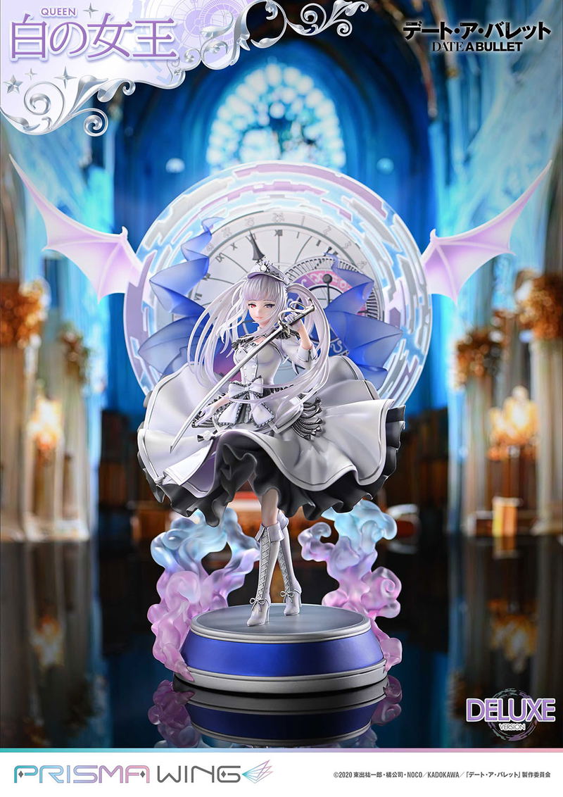 Prisma Wing Date A Bullet 1/7 Scale Pre-Painted Figure: White Queen DX Edition image 9