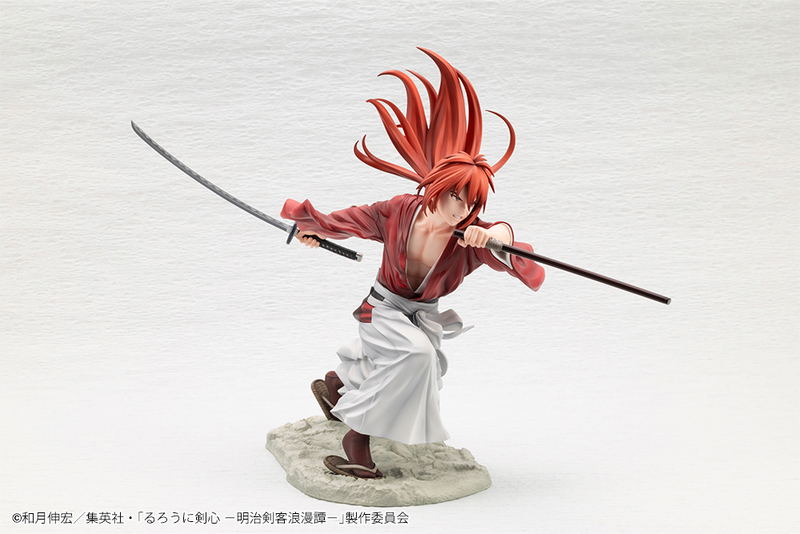 ARTFX J Rurouni Kenshin Meiji Swordsman Romantic Story 1/8 Scale Pre-Painted Figure: Himura Kenshin image 12