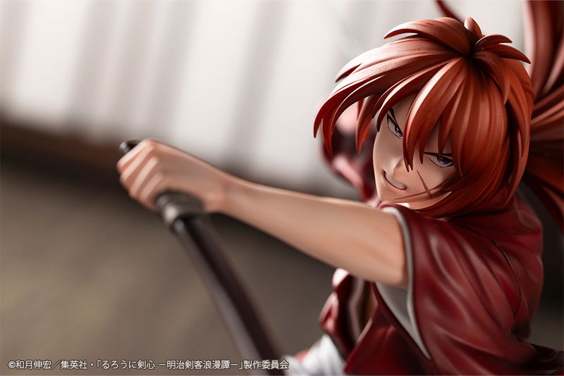ARTFX J Rurouni Kenshin Meiji Swordsman Romantic Story 1/8 Scale Pre-Painted Figure: Himura Kenshin image 4