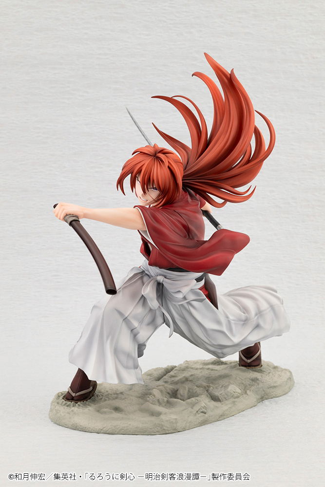 ARTFX J Rurouni Kenshin Meiji Swordsman Romantic Story 1/8 Scale Pre-Painted Figure: Himura Kenshin image 9