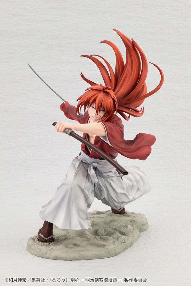 ARTFX J Rurouni Kenshin Meiji Swordsman Romantic Story 1/8 Scale Pre-Painted Figure: Himura Kenshin image 10