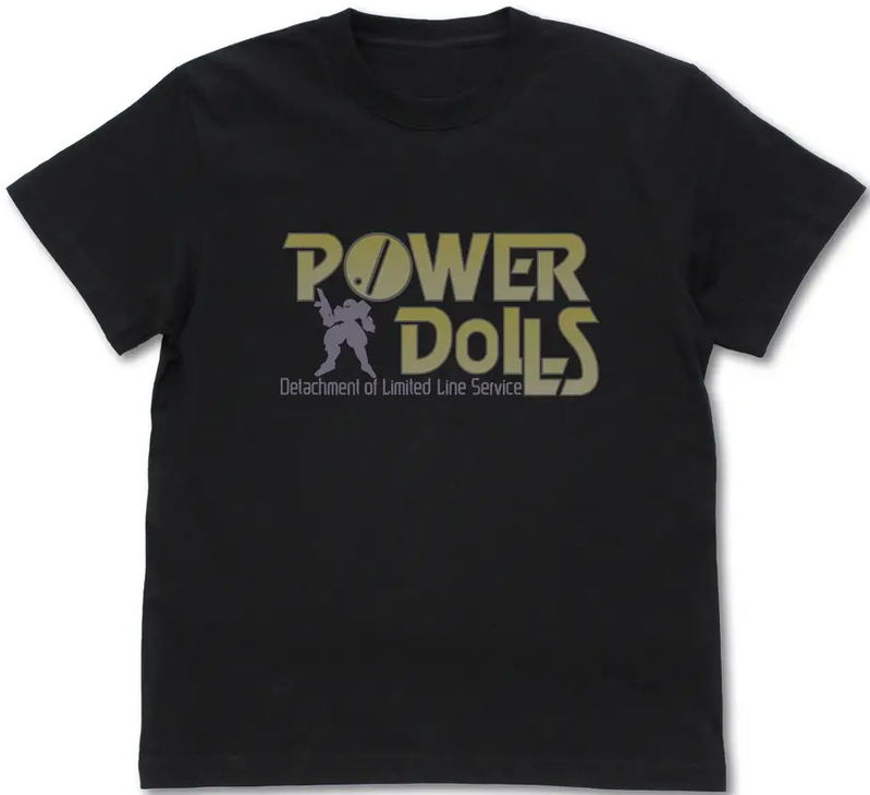 Power Dolls T-shirt (Black | Size M) image 1