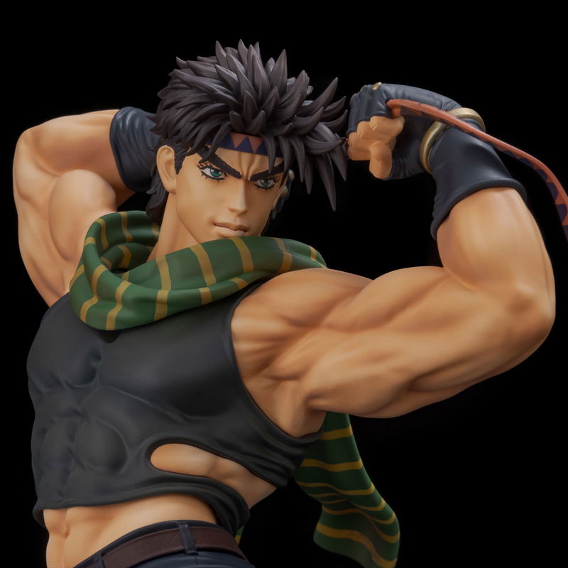 JoJo's Bizarre Adventure Battle Tendency 1/8 Scale Pre-Painted Figure Museum: Joseph Joestar image 5