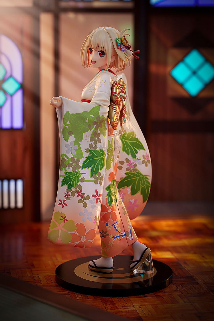 Lycoris Recoil 1/7 Scale Pre-Painted Figure: Nishikigi Chisato Haregi Ver. image 7