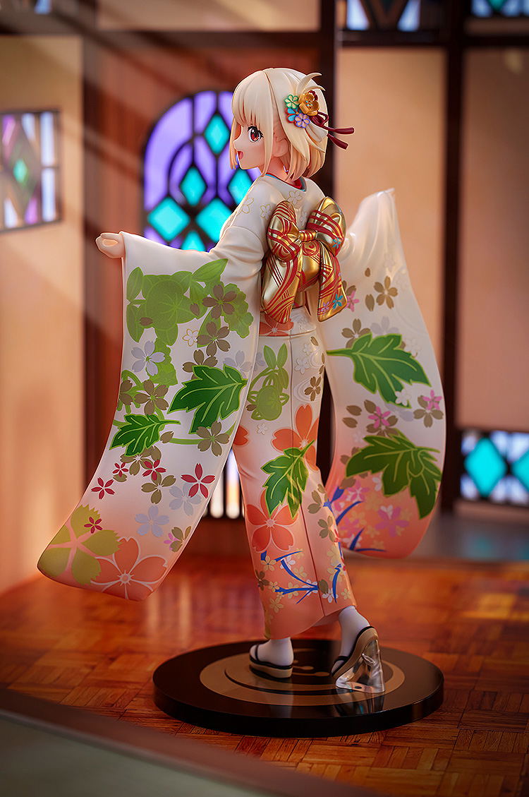 Lycoris Recoil 1/7 Scale Pre-Painted Figure: Nishikigi Chisato Haregi Ver. image 8