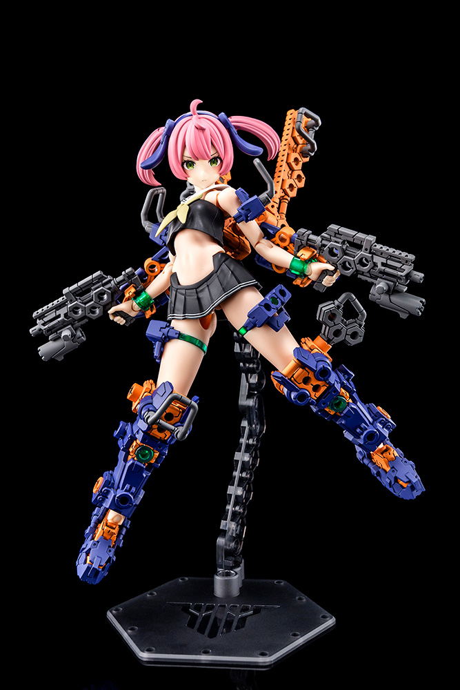 Megami Device 1/1 Scale Plastic Model Kit: Buster Doll Gunner Midnight Fang image 2