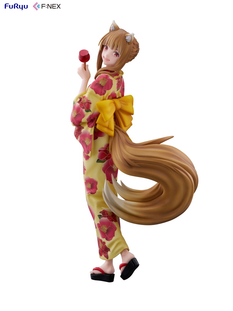 Spice and Wolf Merchant Meets the Wise Wolf 1/7 Scale Pre-Painted Figure: Holo Yukata Ver. image 1