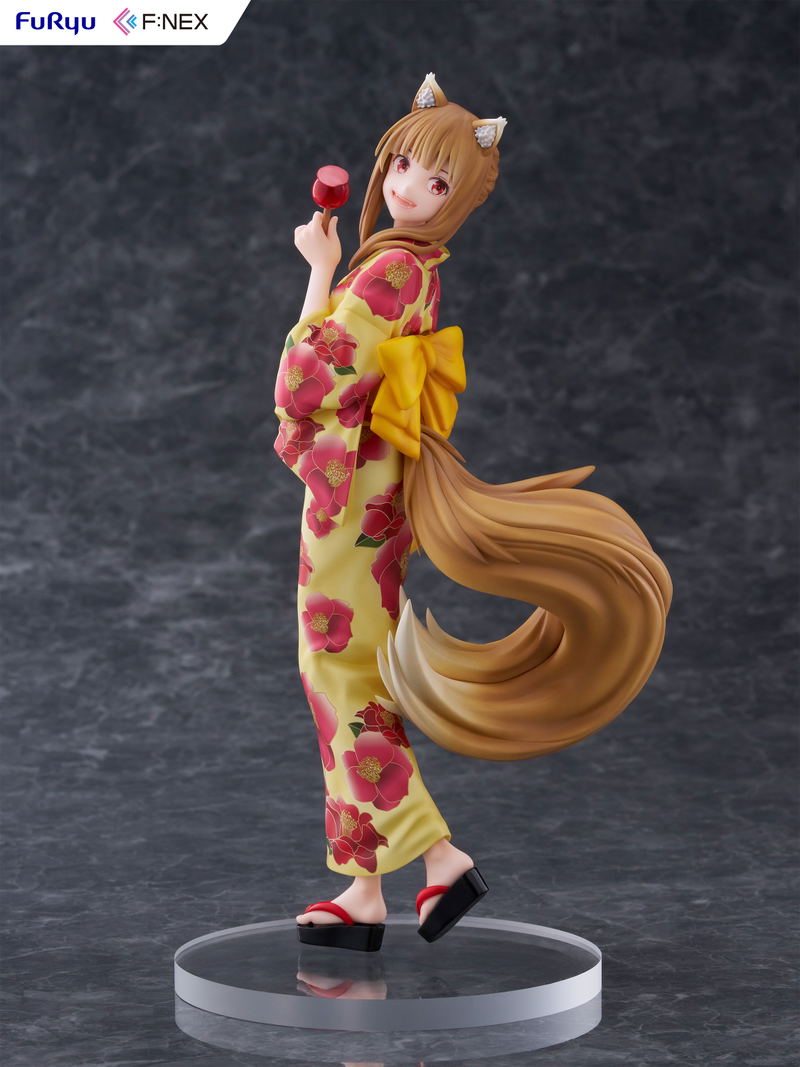 Spice and Wolf Merchant Meets the Wise Wolf 1/7 Scale Pre-Painted Figure: Holo Yukata Ver. image 2