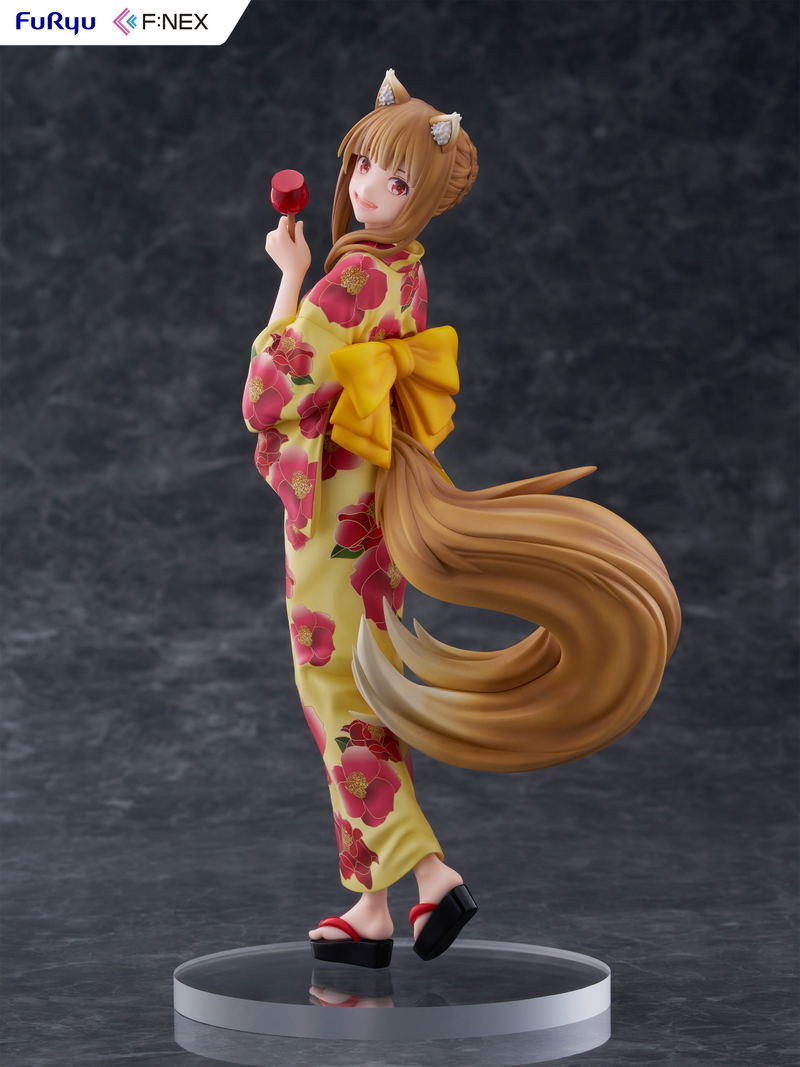 Spice and Wolf Merchant Meets the Wise Wolf 1/7 Scale Pre-Painted Figure: Holo Yukata Ver. image 3