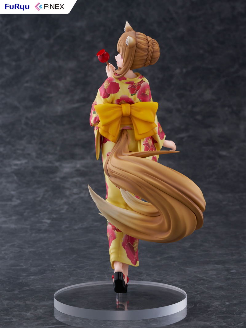 Spice and Wolf Merchant Meets the Wise Wolf 1/7 Scale Pre-Painted Figure: Holo Yukata Ver. image 4