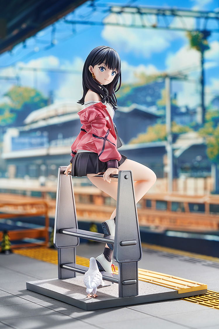 SSSS.Gridman SSSS.Dynazenon x Azur Lane 1/7 Scale Pre-Painted Figure: Takarada Rikka Blue Sky Station image 6