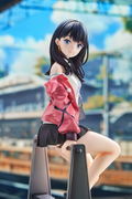 SSSS.Gridman SSSS.Dynazenon x Azur Lane 1/7 Scale Pre-Painted Figure: Takarada Rikka Blue Sky Station thumbnail 7