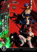 Ultimate Premium Masterline Tengen Toppa Gurren Lagann 1/4 Scale Statue: Kamina, Simon & Yoko with Lagann Our Hearts Pierce the Skies! DX Edition thumbnail 16