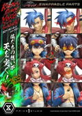 Ultimate Premium Masterline Tengen Toppa Gurren Lagann 1/4 Scale Statue: Kamina, Simon & Yoko with Lagann Our Hearts Pierce the Skies! DX Edition thumbnail 23