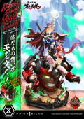 Ultimate Premium Masterline Tengen Toppa Gurren Lagann 1/4 Scale Statue: Kamina, Simon & Yoko with Lagann Our Hearts Pierce the Skies! DX Edition thumbnail 4
