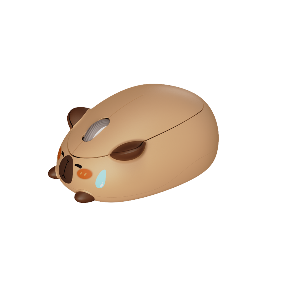 Akko Capybara Mouse for Laptop, Desktop